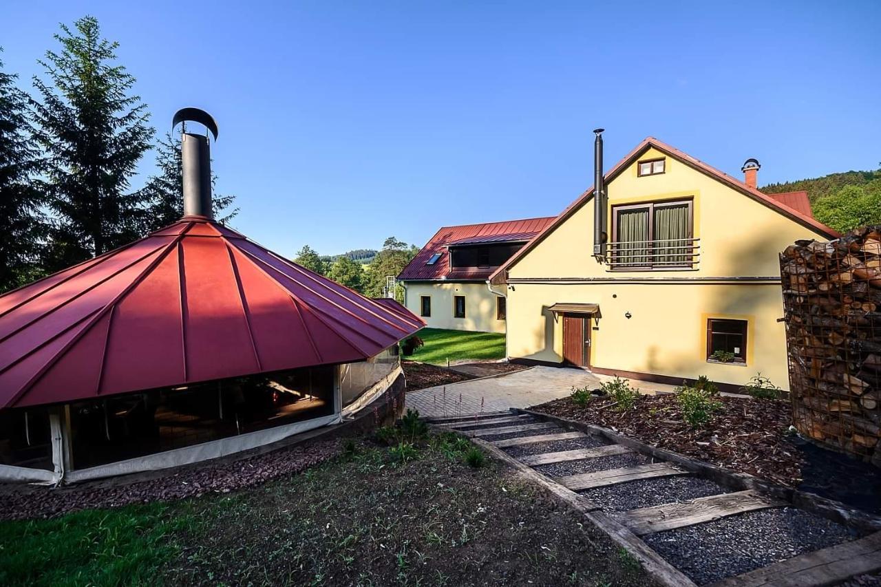 Chalupa Krenov 62 Bernsdorf Exteriör bild
