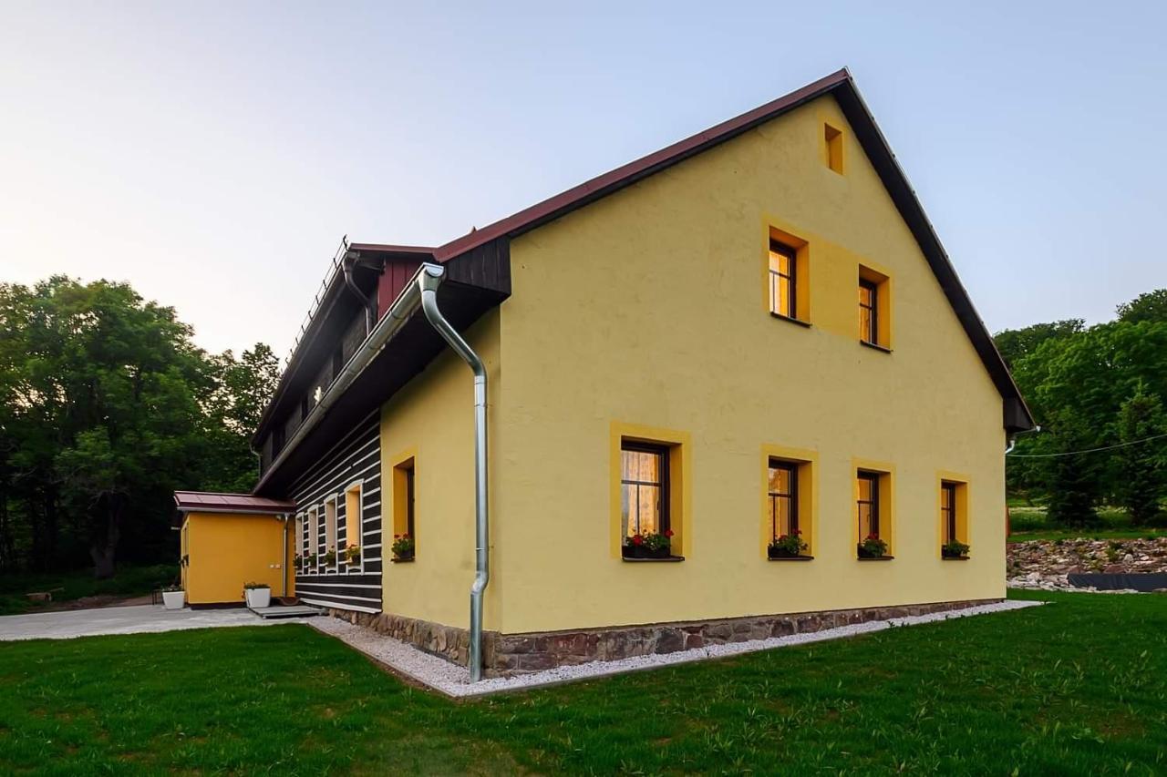 Chalupa Krenov 62 Bernsdorf Exteriör bild
