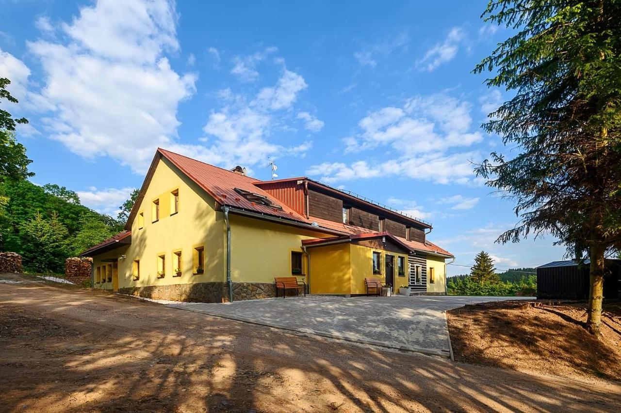 Chalupa Krenov 62 Bernsdorf Exteriör bild