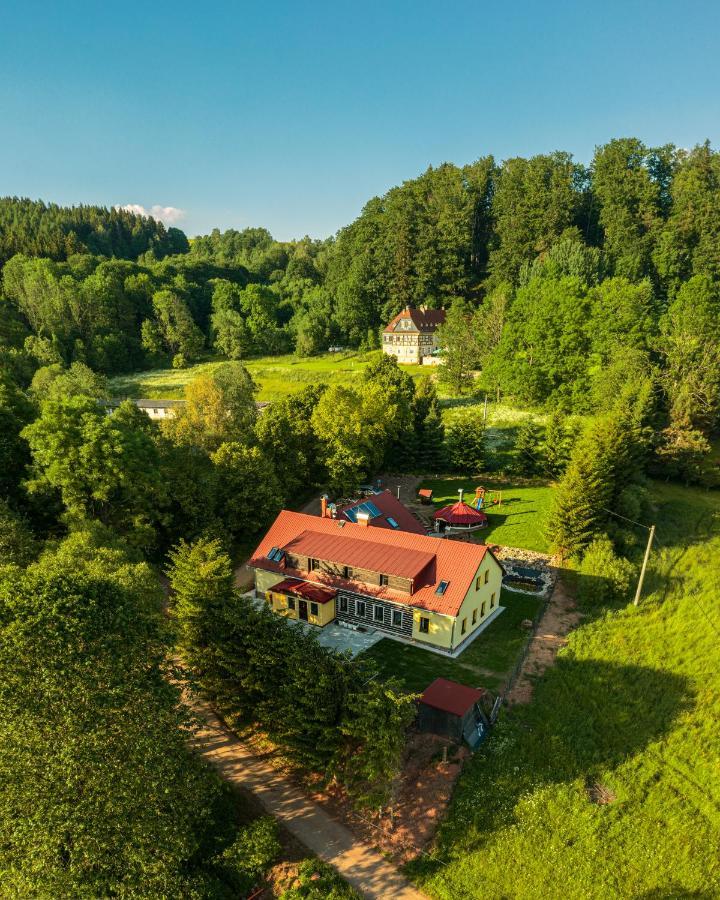 Chalupa Krenov 62 Bernsdorf Exteriör bild